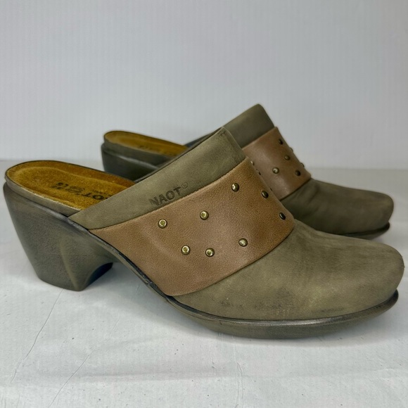 NOAT Appeal Leather Studded Women’s Clogs Sz 37‎ (US 6.5-7) - Picture 3 of 7